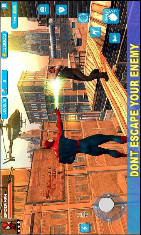 苹果手机玩蜘蛛侠3游戏-超级英雄蜘蛛侠3，手机游戏新体验