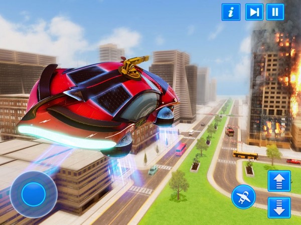 手机版的陆地飞行赛车游戏-手机版陆地飞行赛车：惊险刺激竞技，