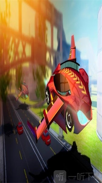 手机版的陆地飞行赛车游戏_赛车陆地飞行版手机游戏怎么玩_陆地飞行器跑车