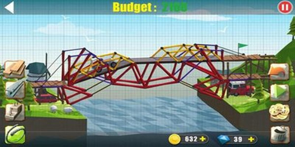 桥梁游戏手机-【必玩手机游戏】挑战极限，搭桥过河