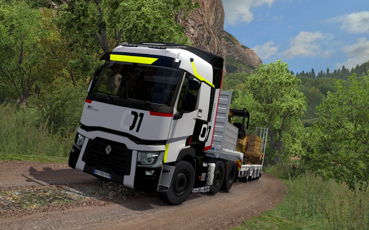 欧洲卡车模拟2手机游戏网-欧洲卡车模拟2：驾驶乐趣与美景探索