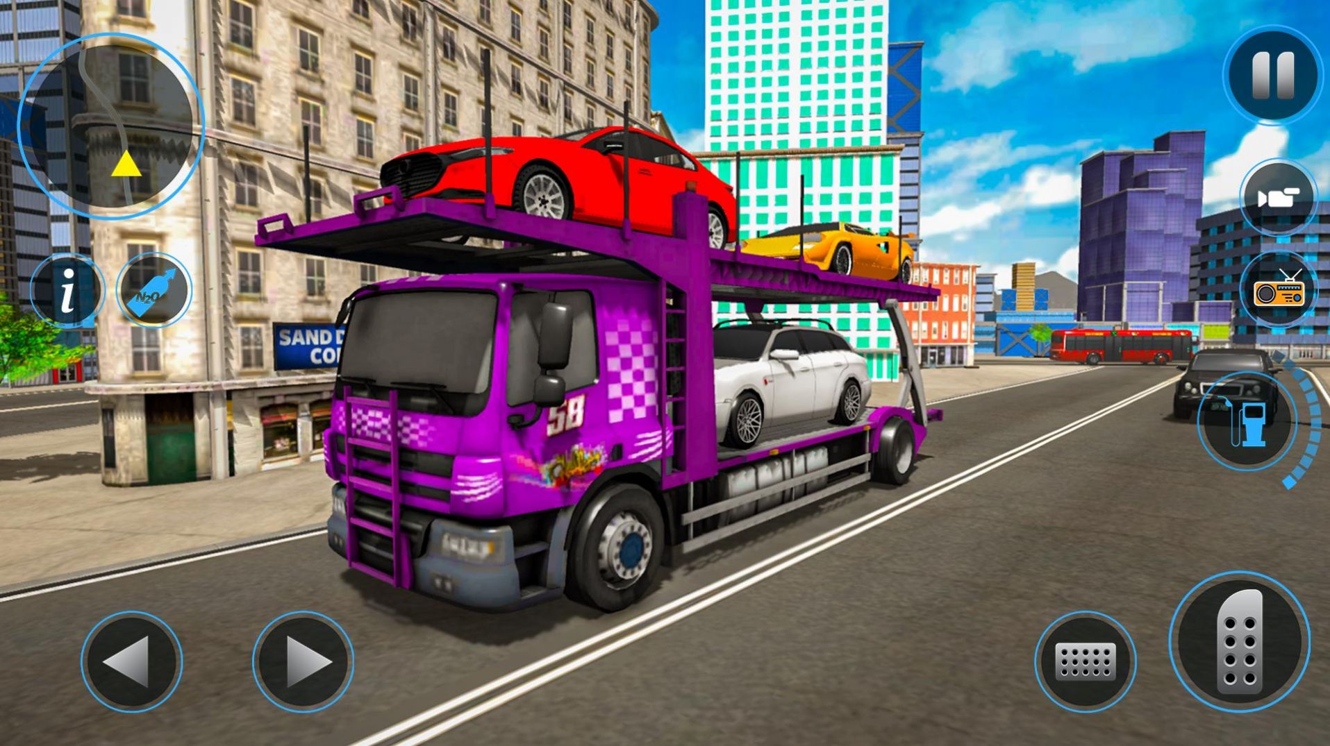 【震惊】手机游戏新体验！有空调的卡车游戏手机版竟然这么逼真