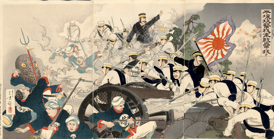 中日甲午战争是哪年-1894-1895：中日甲午战争，朝鲜半