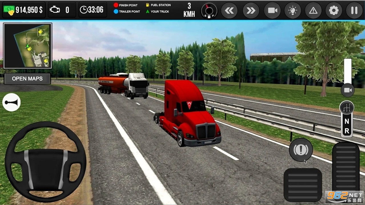 手机卡车设置中文版游戏-玩转卡车世界，感受真实驾驶乐趣