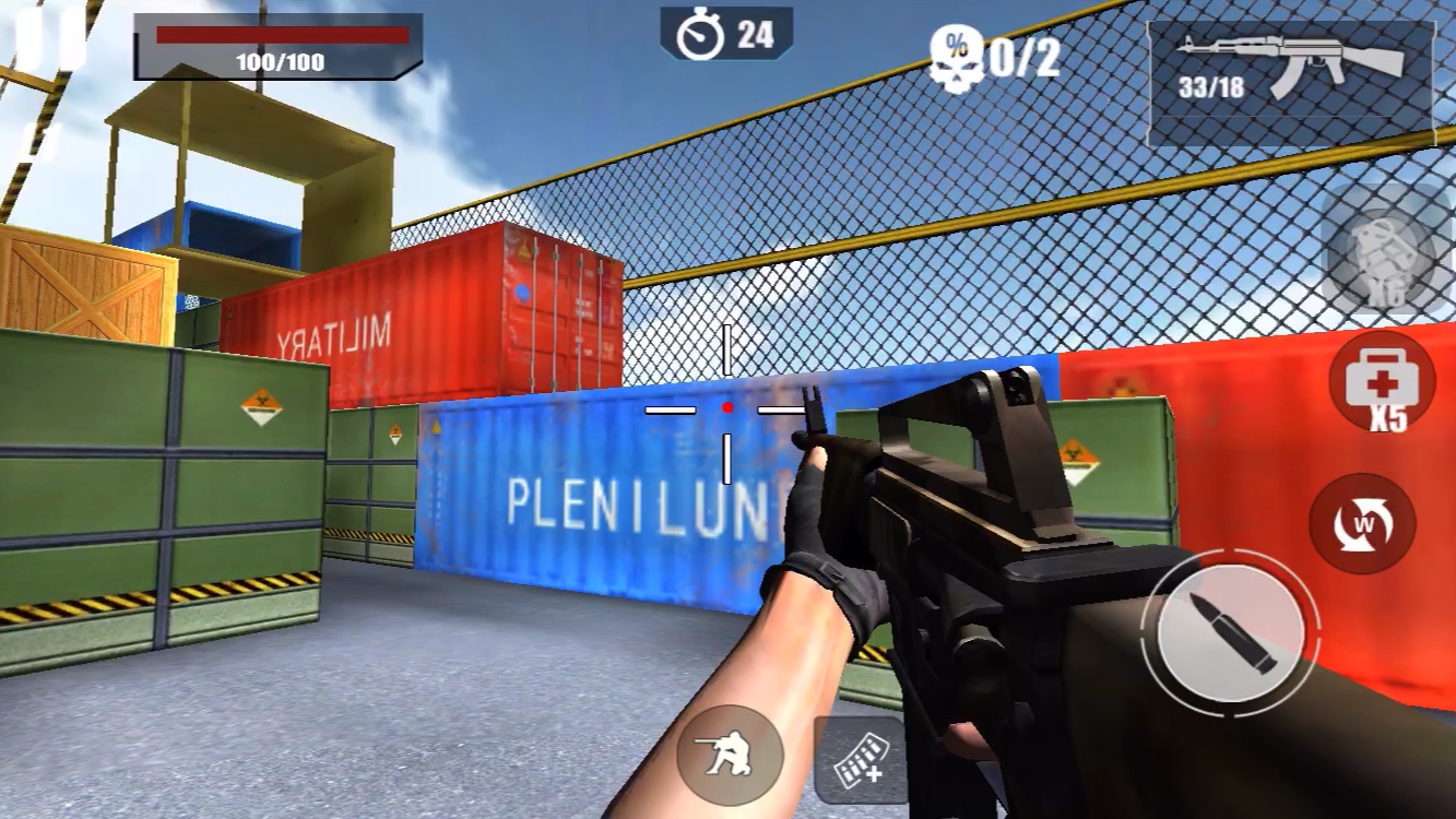 枪战游戏能连机的手机版-手机版枪战游戏：联机对抗，团队作战乐