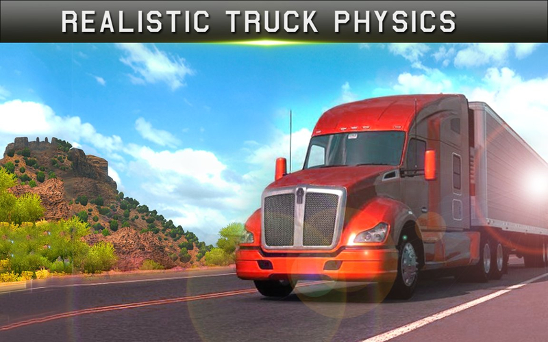 牵引大卡车游戏_牵引卡车模拟驾驶手机游戏_开牵引车游戏