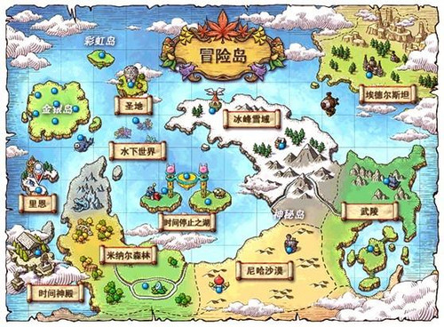 黎明之剑地图：游戏史上最复杂精美之冒险世界探索